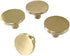 SANCHAKOU 4 Pack 44 20Mm Dresser Pulls Bedside Table Shoe Cabinet Copper Round Single Hole Drawer Handle *