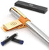 Dryden Designs Fountain Pen, Medium Nib 0.5mm, Includes 6 Ink Cartridges, Notebook Clips, and Ink Refill Converter,