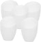 GANAZONO Horseshoe Lampshade 5.35X3.54X1.96 Inch Plastic Lamp Shade Set of 5 for