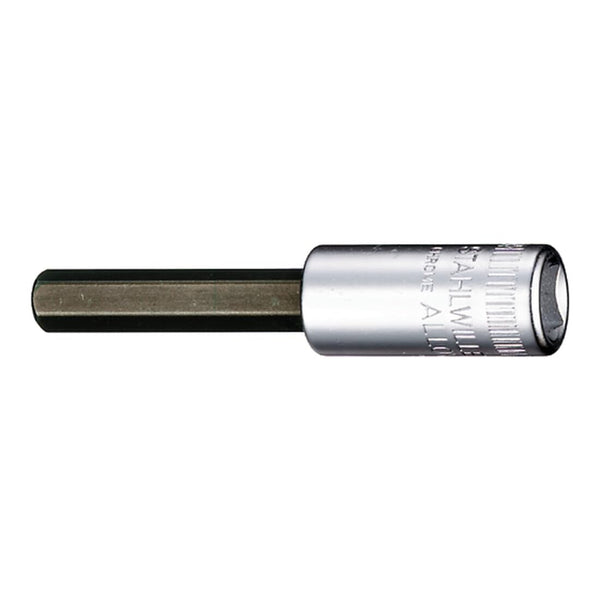 Stahlwille 01450007 INHEX Sockets #44a, Size 7/64", Chrome Plated High-Performance Steel, 1/4 inch Drive