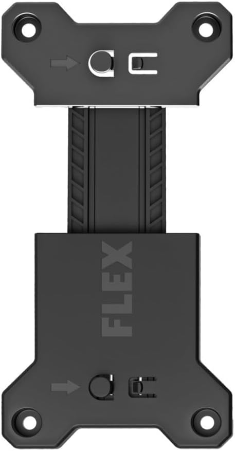FLEX STACK PACK Storage System Adjustable Charger Mounts - FS1606-2 (2 Pack)