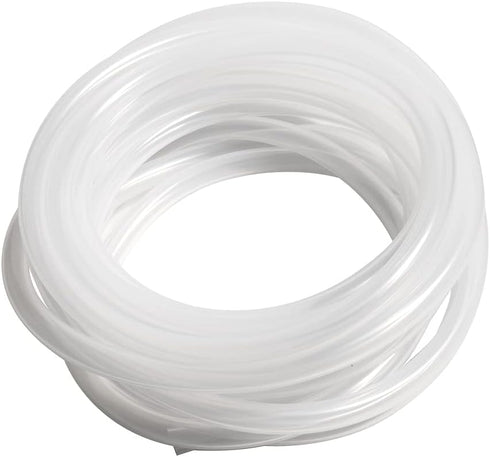 Quickun Pure Silicone Tubing, 3/8" ID x 1/2" OD High Temp Food Grade Tube for Home Brewing & Aquaponics