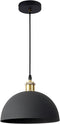 Modern Industrial Black Chandelier 9.8 inches, line Length 78.74 inches, Kitchen Island,