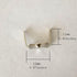 ZP02 Chandelier Connectors Clips Pins for Fastening Crystals - 300pcs