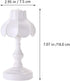3 UKCOCO Lotus Table Lamp with USB Charging Port - Small Desk Lamp for Reading with Color Modes - Warm Light Nightstand
