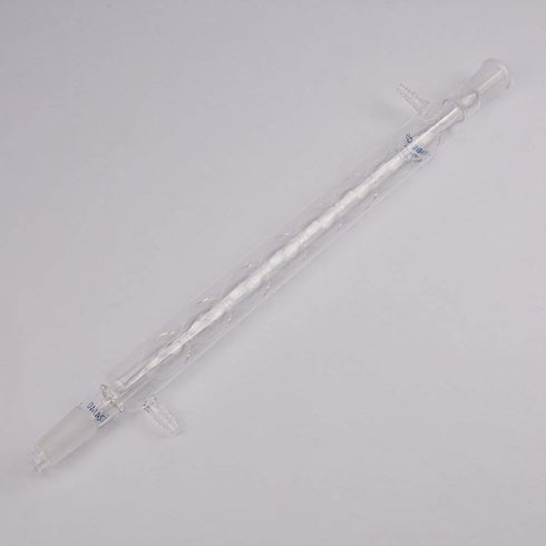 Borosilicate Glass Allihn Condenser with 24/40 Joint, 400mm Jacket Length Lab Glass Condenser