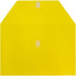 JAM PAPER Plastic Envelopes with Hook & Loop Closure - Legal Booklet - Yellow - 12/Pack, 9 3/4 x 14 1/2