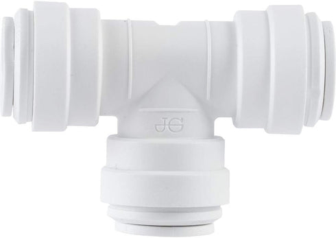 John Guest Speedfit 3/8 Inch Union Tee Connector, Push to Connect Plastic Plumbing Fitting