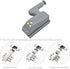 LiXiongBao 9 Pack Closet Hinge LED Sensor Light -Smart Touch Induction Cabinet Light for Kitchen Cabinet Cupboard Night