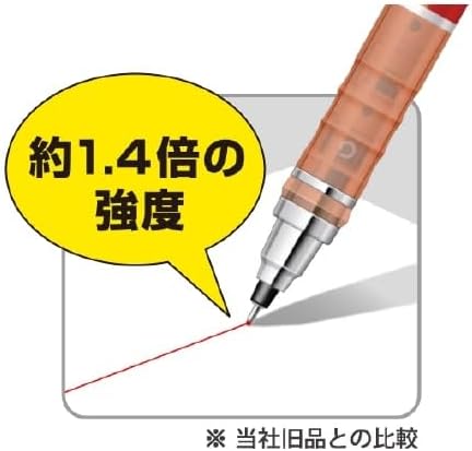 Uni Mechanical Pencil Lead Nanodia Color Green, 0.5mm, 20 Leads.