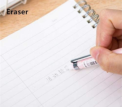 Cherry Mechanical Pencil Set with Lead, 12 pcs 0.5 mm Mechanical Pencils with 12 Pack HB Pencil Leads for Drawing