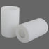2 Pack White Frosted Spiral Textured Glass Shade, Cylinder Light Fixture Replacement