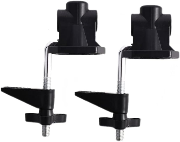 2 Pcs Desk Lamp Clamp, Hardware Bracket Clamp for DIY Lighting Accessories, Fixed Clip Table Lamp Holder