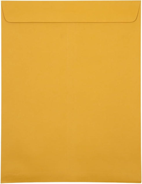 JAM PAPER 10 x 13 Open End Catalog Premium Envelopes - Manila - 100/Pack