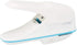 Fdit Hand Stapleless Stapler, Eco-Friendly ABS, White Stapleless Paper Stapler, Comfortable Handle for Office & School