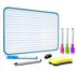 Dry Erase Lapboard Double Sided, Dry Erase Board with Lines for Kids, Small Whiteboard for Home & School by ALL SUMMER CPRINTER
