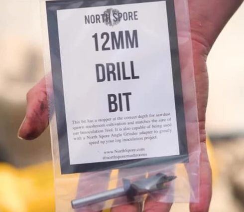 12 mm Mushroom Log Inoculation Drill Bit - Essential Growing Tool