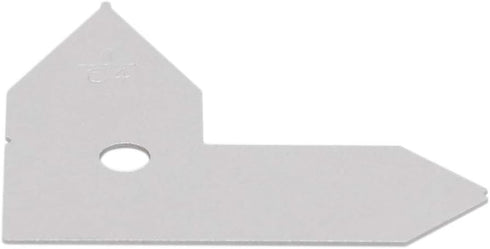Accusize Industrial Tools 25 Pc Radius Gage Set with Holder, Fractional 1/64-1/2'' Gages, 3602-5021