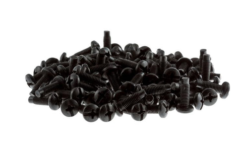 10-32 Rack Screws, Phillips Head, 5/8" Length (Qty 100)