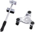 Xiyesang 6" 4 200 lbs 1 Steel Tri-Dolly pcs, Load Capacity, Great for Moving Furniture & Appliances, Durable and Easy