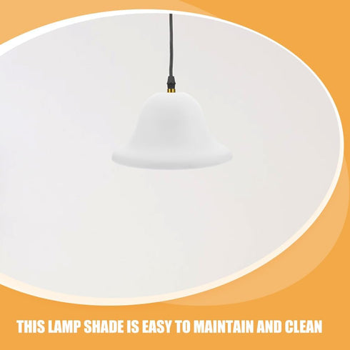 Hat Shape Plastic Lamp Shade Replacement for Floor and Table Lamps Easy to Install Decorative Cover Versatile Home