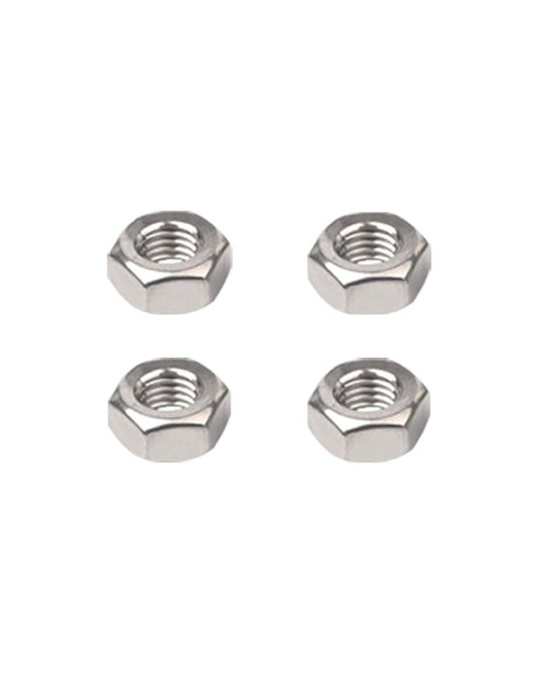 M12 Hex Nuts - IMScrews 304 Stainless Steel Hex Nuts, Durable Rust-Resistant Fasteners, Pack of 10