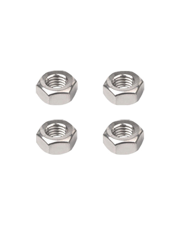 M12 Hex Nuts - IMScrews 304 Stainless Steel Hex Nuts, Durable Rust-Resistant Fasteners, Pack of 10