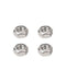 M12 Hex Nuts - IMScrews 304 Stainless Steel Hex Nuts, Durable Rust-Resistant Fasteners, Pack of 10