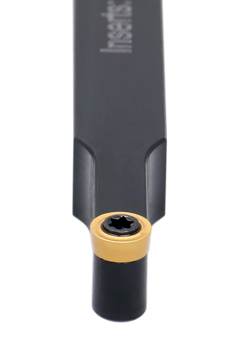 Accusize Industrial Tools 3/8 x 3-1/2 in SRDCN06-2J Indexable Toolholder for RCMT220 Inserts