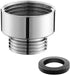 Brass Faucet Adapter, G3/4" to G1/2" Hose Thread Fitting Connector for Washing Machine, Dishwasher, Garden
