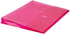 JAM PAPER 3 Hole Punch Binder Envelopes with Hook & Loop Closure - Pink - 9 1/2 x 11 1/2 - 1 Inch Expansion - 3/Pack