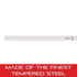 Starrett Tempered Steel Thickness Gage or Feeler Stock .05mm Thickness, 30cm Length - 667M-5