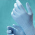 Adenna Miracle Powder-Free Nitrile Exam Gloves, Large, Blue, Box of 200