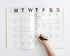JSTORY Big Monthly Planner A3, Stitch Bound, Undated Year Round Goal/Time Organizer, Eco-Friendly Thick Paper, 16 Months