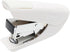 Effortless Heavy Duty Office Stapler, Small White Stapler, 20 Sheet Capacity for Desk, Low Force