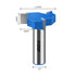 JGZUI Set,1/2" 25/64", Three-Blade Slot Cutter Router Bit, ''T'' Type Slotting Bit , Slot Router Bit Shank,Cutting