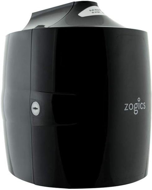 (1 Zogics Wall Mounted Dispenser for Gym Wipes No-Touch Sanitizing Wipes Dispenser, Mounts Easily to Wall for Quick