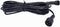 16.4 FT Outdoor Extension Cable, 2 Pin for Garden LED Spotlight, Black Waterproof Extension Cords
