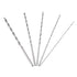 2-5mm Drill Bit Set, 5pcs HSS Steel Shank Twist Drill Bits for Metal Woodworking Tools