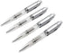 Glovion LED Pen Light Pack of 4 - LED Writing Pens with Black Ink - White/Red/Blue/Green Color