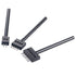 Leather Round Hole Punching Tool, 3pcs Prong Punch Tool Set with 2/4/6 Prong Options for DIY Leather Craft