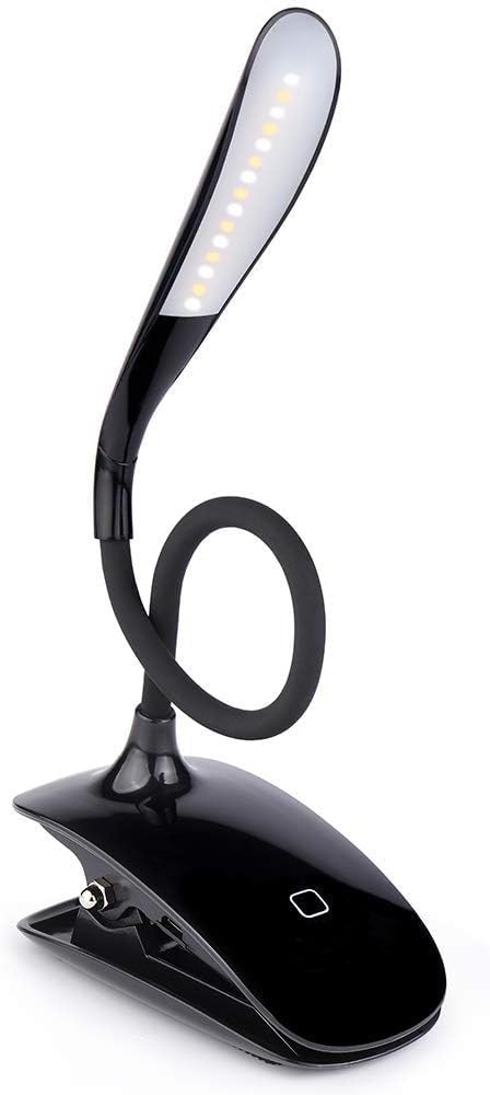 Generic 15 LEDs Stepless Adjustable Brightness & Color (Warm/Cool White), Eye-Care, Touch-Sensitive Switch