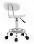 Volowoo Semi-PU Leather Nylon Stool,Multi-Purpose Adjustable Spa Bar Stool on Wheel for Work, Office, Desk, Salon