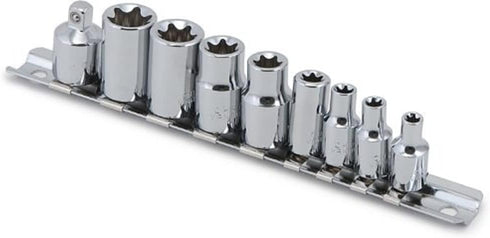 Titan Tools 9Pc External Star Socket Set (16139)