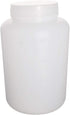 Othmro 3pcs 67.64oz/2000ml Plastic Empty Lab Cylindrical Chemical Reagent Bottle, Wide Mouth