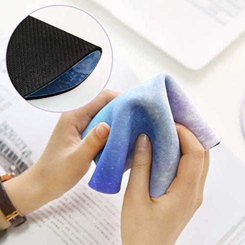 Mouse Pad Tooth Dentistry Dental - Round Non-Slip Rubber Base Mouse Mat for Laptop and Computer