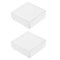 YOKIVE 2 Pcs Freezer Tube Box, Waterproof Cardboard Holder for 1.5/1.8/2ml Centrifuge Tubes