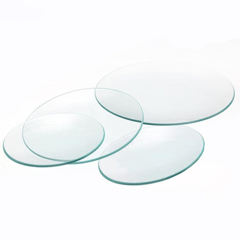Watch Glass Beaker Cover Set, High Temperature Resistant Lids for Scientific Laboratory Equipment (4pcs, 60mm-100mm)