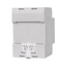Single Phase Energy Meter Tester, Din Rail Electricity Usage Monitor, 6 in 1 Multimeter AC 40-300V 100A