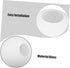 NUOBESTY Frosted Glass Globe Lamp Shade Milky Replacement Shade for Ceiling Fans Wall Sconces Chandeliers and Table